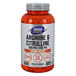Now Foods Arginine & Citruline, 240 Kapsułek