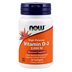 Now Foods Vitamin D-3 2000 IU, Kapsułki