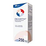 Oktaseptal (0,10 g + 2,00 g)/100 g aerozol na skórę, 250 ml