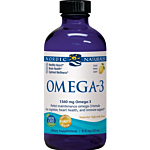 Nordic Naturals Omega-3 1560 mg, Smak cytrynowy, Płyn