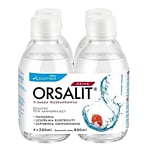 Orsalit Drink Doustny płyn nawadniający o smaku truskawkowym, 4x200 ml