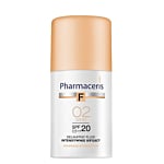 Pharmaceris F Fluid intensywnie kryjący, 02 Sand