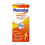 Geriavit Pharmaton Zestaw witamin i minerałów, 100 Tabletek