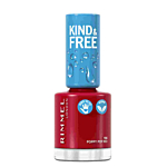 Rimmel Kind & Free Lakier do paznokci, 156 Poppy Pop Red