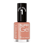 Rimmel Super Gel Lakier do paznokci, 011 Arcade Apricot