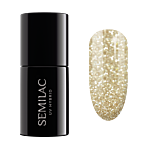 Semilac UV Hybrid Lakier hybrydowy, 260 Platinum Light Gold
