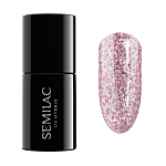 Semilac UV Hybrid Lakier hybrydowy, 293 Rose Gold Shimmer