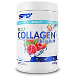 SFD Collagen Premium Proszek do rozpuszczania, Smak malinowo-truskawkowy, 