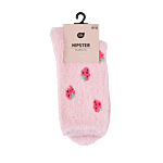Life Hipster Pluszowe skarpetki damskie, Truskawki, Rozm. 35-38