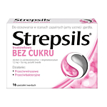 Strepsils Junior 1,2 mg + 0,6 mg pastylki twarde