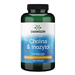 Swanson Cholina & Inozytol 100 Kapsułek