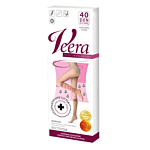 Veera Podkolanówki przeciwżylakowe 40 DEN, kolor Soleil, rozmiar 3/4