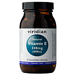 Viridian Naturalna Witamina E 330 mg (400 IU), Kapsułki