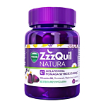 Zzzquil Natura z Melatoniną, Preparat poprawiający jakość snu, Żelki