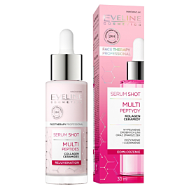 Eveline Serum Shot Kuracja multipeptydy na twarz, szyję i dekolt