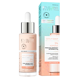 Eveline Serum Shot Kuracja energizująca z 5% kompleksem kofeiny do sk&oacute;ry wok&oacute;ł oczu