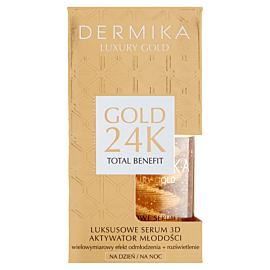 Dermika Luxury Gold 24K Serum 3D na dzień i na noc