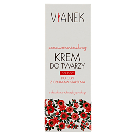 Vianek Przeciwzmarszczkowy krem do twarzy na noc