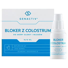 Genactiv Bloker z colostrum do sk&oacute;ry głowy i włos&oacute;w