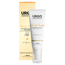 Urgo Dermoestetic Foto Age Prevention Antyoksydacyjno-nawilżający lekki krem SPF50 45ml