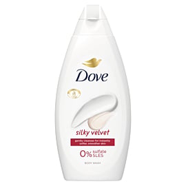 Dove Essential Care Silky Velvet - Żel pod prysznic 450 ml