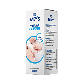 Life Baby's, Probiotyk dla dzieci od 6. miesiąca życia, Krople