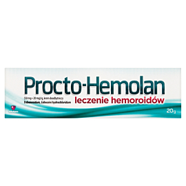 Procto-Hemolan (50mg+20mg)/g, Krem doodbytniczy