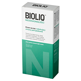 Bioliq Specialist Niedoskonałości Krem na noc redukujący zmiany potrądzikowe