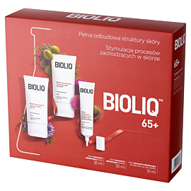 Bioliq Zestaw Kosmetyk&oacute;w 65+ Krem na dzień + Krem na noc + Krem do oczu, ust, szyi i dekoltu