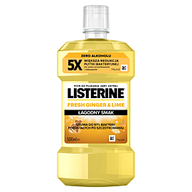 Listerine Ginger & Lime, Płyn do płukania Jamy Ustnej