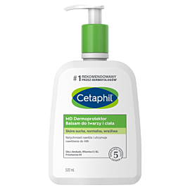 Cetaphil MD Dermoprotektor Balsam nawilżający do twarzy i ciała, 500 ml