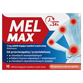 Mel Max 15 mg 10 tabl.