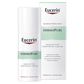 Eucerin DermoPure Krem kojący w trakcie kuracji przeciwtrądzikowych, 50 ml