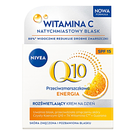 Nivea VisageQ10 PlusC Odmłodzona + Pełna Energii Cera Przeciwzmarszczkowy Krem na dzień