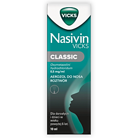Nasivin Classic 0,05% aerozol do nosa 