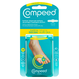 Compeed Plastry na odciski nawilżające, 6 szt.