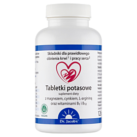 Dr. Jacobs Tabletki Potasowe, 126 szt.