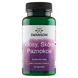 Swanson Włosy, sk&oacute;ra i paznokcie Tabletki