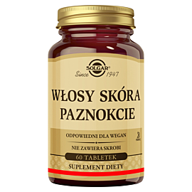 Solgar Włosy Sk&oacute;ra Paznokcie Tabletki