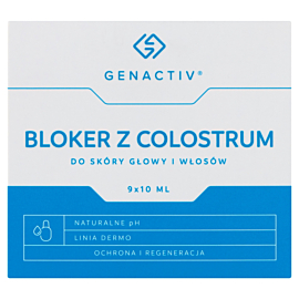 Genactiv Bloker z colostrum do sk&oacute;ry głowy i włos&oacute;w