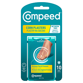 Compeed Plastry na odciski między palcami 2,2 x 1,97 cm, 10 szt.