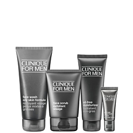 Clinique Great Skin For Him Zestaw prezentowy do sk&oacute;ry mieszanej i tłustej