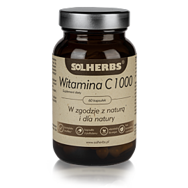 SOLHERBS Witamina C 1000 mg 60 kapsułek