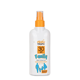 Aloha Tropic Balsam Lotion Do Opalania w Sprayu Marchewkowy SPF 30 Family 200 ml