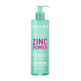 Nuxe Zinc Power Oczyszczający żel do mycia twarzy, 400 ml