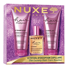 Nuxe zestaw Hair Prodigieux: Szampon 200ml + Odżywka 200ml + Maska Pre-Shampoo 30ml