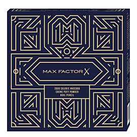 Max Factor Zestaw (Maskara 2000 Calorie + Kredka do oczu + Puder Creme Puff)