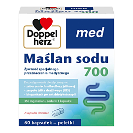 Doppelherz Med Maślan Sodu 700 Kapsułki, 60 szt.