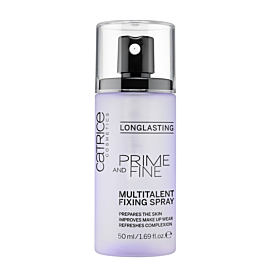 Catrice Prime And Fine Multitalent Fixing Spray utrwalający makijaż 