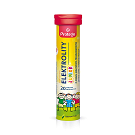 Protego Elektrolity Junior 20 tabletek musujących